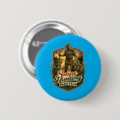 Tarnjäger Jagdsaison Männer Frauen Button (Vorne & Hinten)
