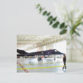 Tarnkämpfflugzeug Postkarte (Stehend Vorderseite)