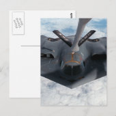 Tarnkappenbomber Postkarte (Vorne/Hinten)