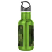 Tarnkappengrün Trinkflasche (Rückseite)