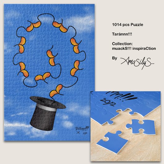 TarnmuackS (Wizard's Hat)-AmaSilyS-1014pcs-Art Puzzle