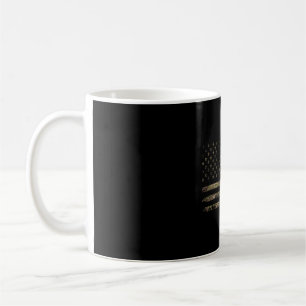 Tarnmuster-amerikanische Flagge USA-K camouflage M Kaffeetasse
