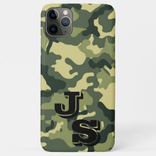 Tarnmuster Army Green iPhone 11 Pro Max Hülle