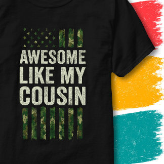 Tarnmuster der amerikanischen Flagge Awesome wie m T-Shirt