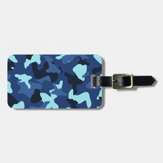 Tarnmuster der Camouflage Gepäckanhänger (Vorderseite horizontal)