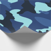 Tarnmuster der Camouflage Geschenkpapier (Ecke)