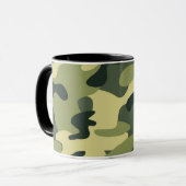 Tarnmuster der Grünen Armee Tasse (Vorderseite Links)