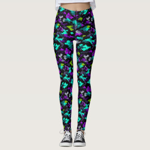 Tarnmuster-Druck Ehefrau Weihnachtsgeschenke Damen Leggings