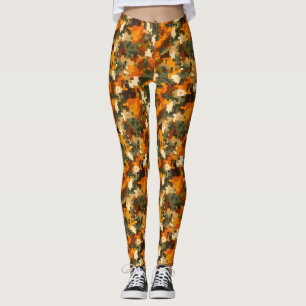 Tarnmuster-Druck Secret Santa-Geschenke Damen Gymn Leggings