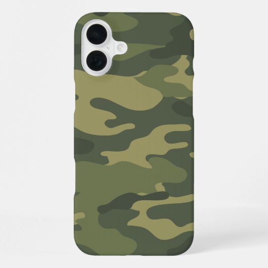 Tarnmuster für Jäger oder Militär iPhone Hülle (Rückseite)
