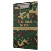 Tarnmuster für Militärfahrzeuge Klemmbrett (Links)