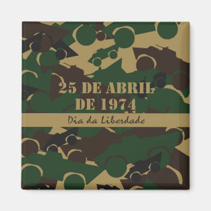 Tarnmuster für Militärfahrzeuge Magnet