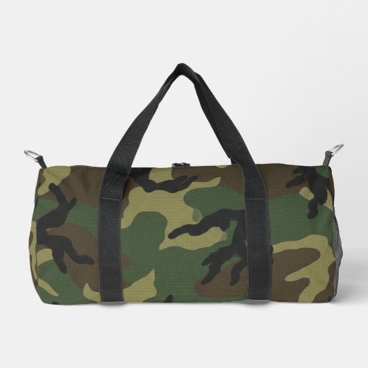 Tarnmuster für militärische Wälder Duffle Bag (Vorderseite)