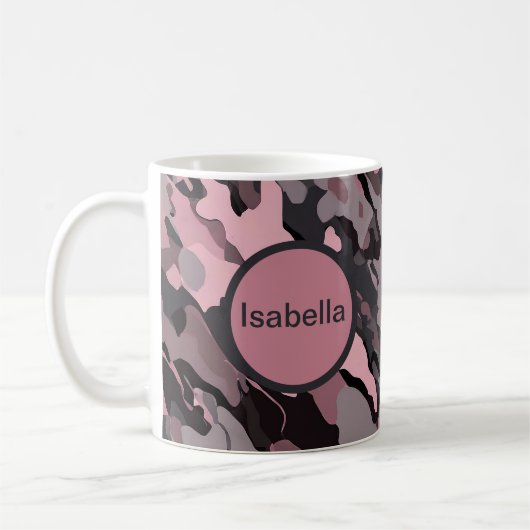 Tarnmuster-Fusions-Kaffeetasse Kaffeetasse (Links)