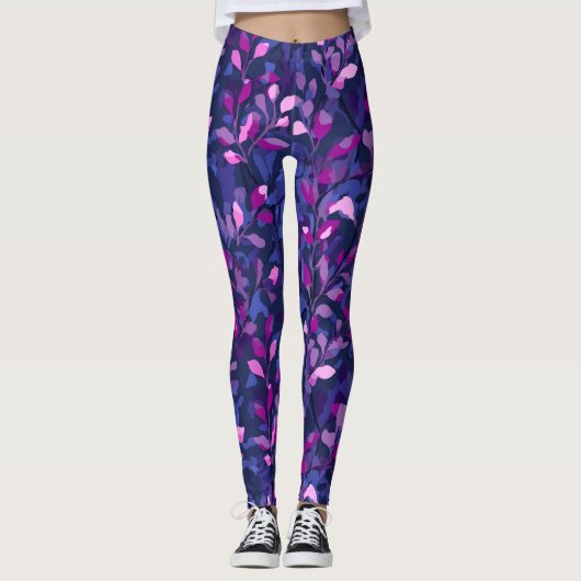 Tarnmuster-Geschenke für Schwester Performance Wea Leggings (Vorderseite)