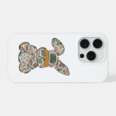 Tarnmuster-Hasen-Design | Ostereier-Jäger-CASE iPhone Hülle (Rückseite (Horizontal))