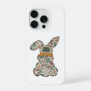 Tarnmuster-Hasen-Design Ostereier-Jäger-CASE iPhone 15 Pro Hülle