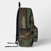 Tarnmuster im Wald-Militärstil Bedruckter Rucksack (Links)