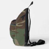 Tarnmuster im Wald-Militärstil Crossbody Bag (Rechts)