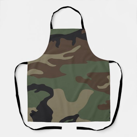 Tarnmuster im Wald-Militärstil Schürze (Vorderseite)