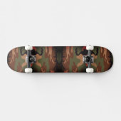 Tarnmuster im Wald-Militärstil Skateboard (Horizontal)