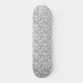 Tarnmuster in dreifachem Grau Skateboard (Vorne)