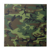Tarnmuster in Militärgrün Fliese (Vorderseite)