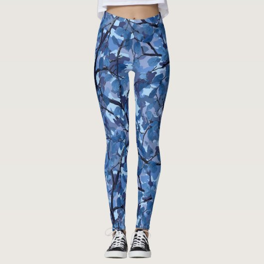 Tarnmuster-inspirierte Muttertagsgeschenke Damen C Leggings (Vorderseite)