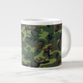 Tarnmuster Jumbo-Tasse (Vorderseite Rechts)