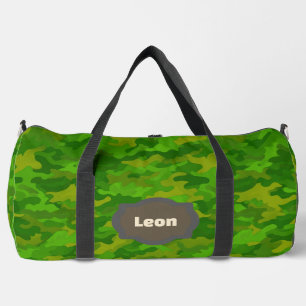 Tarnmuster Kiefernwald Duffle Bag