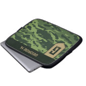 Tarnmuster Laptopschutzhülle (Vorne Knopf)