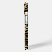 Tarnmuster Leopardenprint Monogramm Case-Mate iPhone Hülle (Rückseite / Links)