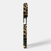 Tarnmuster Leopardenprint monogrammiert Case-Mate iPhone Hülle (Rückseite / Rechts)