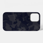 Tarnmuster navy iPhone hülle (Rückseite (Horizontal))