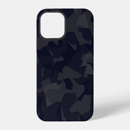 Tarnmuster navy iPhone hülle (Rückseite)