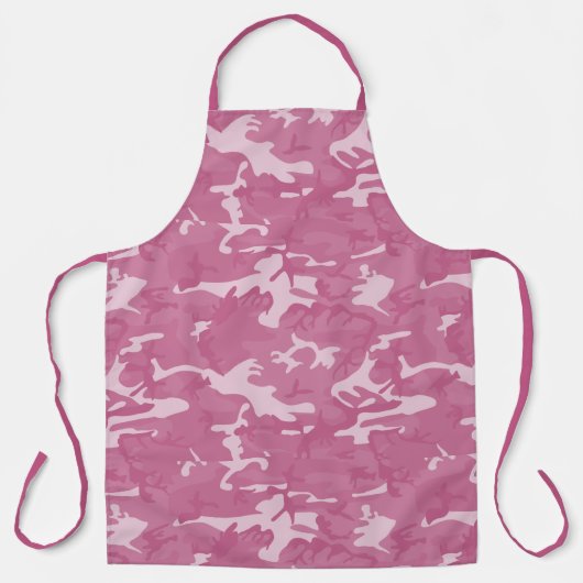 Tarnmuster Rosa Schürze (Vorderseite)