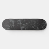 Tarnmuster-Skateboard Schwarz Grau Skateboard (Horizontal)