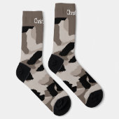 Tarnmuster-Socken Design Socken (Rechts)