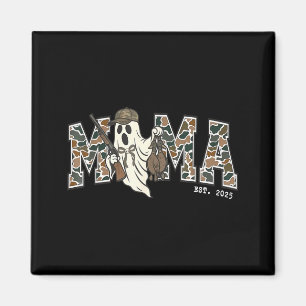 Tarnmuster-Stockenten-Retro-Tarnung-Jagd-Mama-Ha Magnet