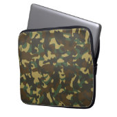 Tarnmuster Wald Laptopschutzhülle (Vorderseite Links)