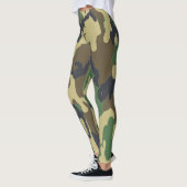Tarnmuster Wald Tarnung Leggings (Links)