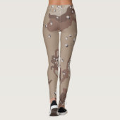 Tarnmuster Wüsten Tarnung Leggings (Rückseite)
