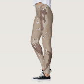 Tarnmuster Wüsten Tarnung Leggings (Links)