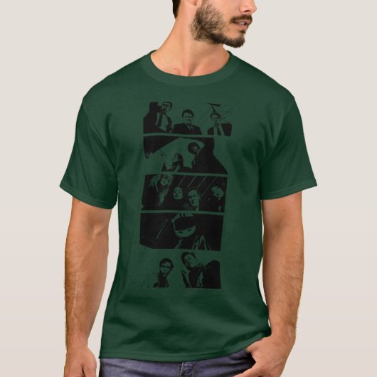 Tarnorunk schießt auf Freunde T-Shirt (Vorderseite)