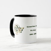 Tarnschädel | Militär Stolz Veteran Kaffee Tasse (Vorderseite Links)
