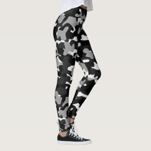 Tarnschwarz Leggings