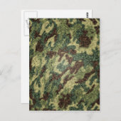 Tarnstruktur Postkarte (Vorne/Hinten)