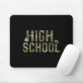 Tarnteam Highschool-Kameradschaft zurück zur Schul Mousepad (Mit Mouse)