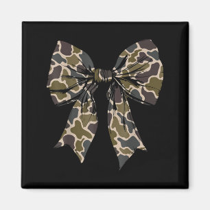 Tarnung Alte Camo-Schleife Camo Coquette Schleife  Magnet