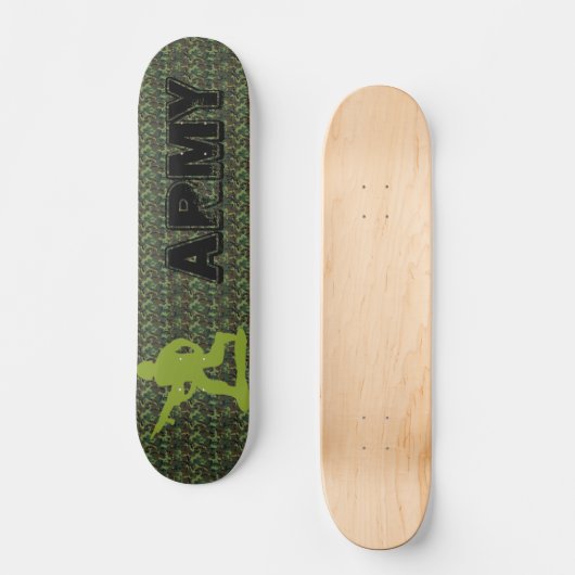 Tarnung ARMEE Spionsauftrag-Skateboard Skateboard (Vorderseite)